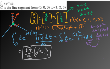 Calculus Line Integrals Part Educreations