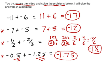 Adding 2 Negatives | Educreations