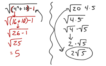 Simplifying Radicals Educreations