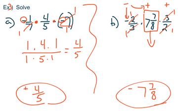 2.4 Multiplying And Dividing Rational Numbers- Math 7 | Educreations