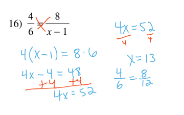 Math124XC Solving Proportion | Educreations