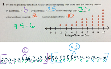 11.3, 12.3 - Measures Of Spread Notes | Educreations