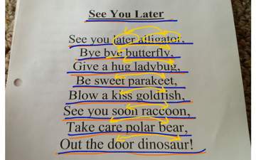 See You Later Poem | Educreations