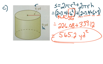 9.3 Surface Area Of Cylinders- Math 7 | Educreations