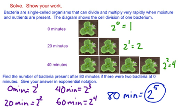 8th Grade: Chapter 1.1 Exponential Notation | Educreations