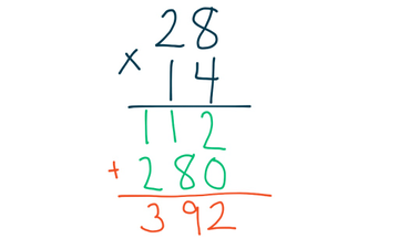 2-digit by 2-digit multiplication example problem | Educreations