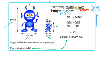 How do I use a proportion? | Educreations