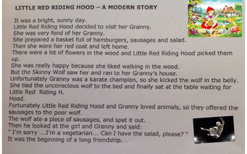 little red riding hood summary