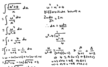 Integration By Substitution 