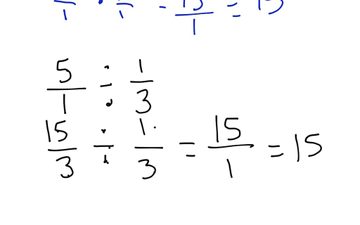 Dividing with Fractions | Educreations