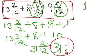 L 7.9 Fractions And Properties Of Addition | Educreations