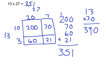 Partial Product - Box Method | Educreations