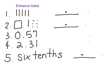 4.2 Understand Basic Decimal Notation | Educreations