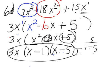 Algebra1 Multi-step Factoring Problems | Educreations