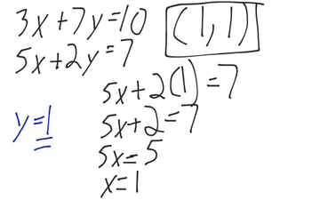 Solving Systems Using The Elimination Method | Educreations