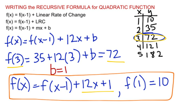 recursive formula for sequence calculator