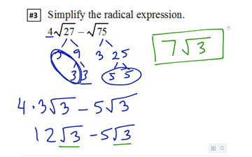 Pre-Calculus CH 0 Review #3 | Educreations