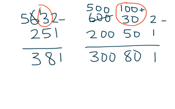 Subtraction With Borrowing | Educreations