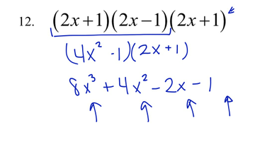 Product of Sum and Difference of Binomials | Educreations