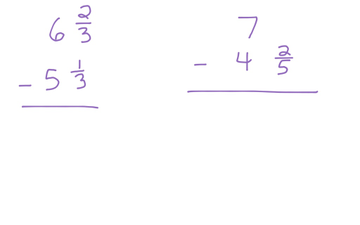 12-9 Subtracting Mixed Numbers | Educreations