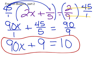 Fraction busters, Part 2 | Educreations