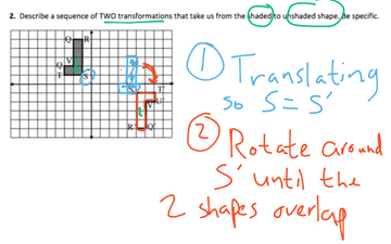 sequence of transformations practice
