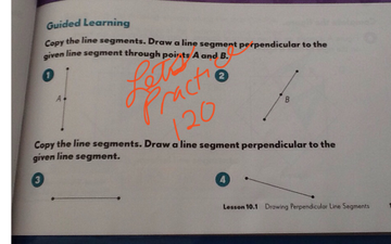 4th Grade Lesson 10.1 Drawing Perpendicular Line Segments | Educreations