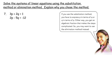 8th Grade Chapter 5.2 Solving Systems Of Linear Equations Using