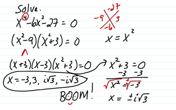 Section 5.4 Solve By factoring--4th Degree Polynomial | Educreations