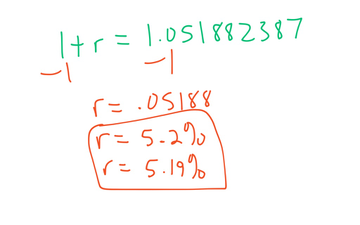 Math 3 Exponential Word Problems #2 | Educreations
