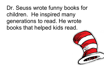 Dr. Seuss Timeline | Educreations