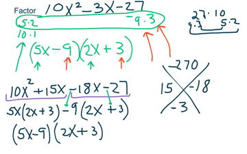 Factoring Practice 