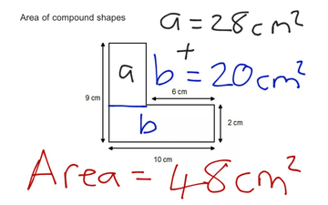 Area Of Compound Shapes | Educreations