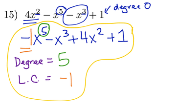 Lesson 5 6 Introduction To Polynomials Educreations
