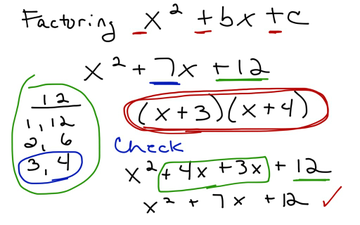 Factoring 1 | Educreations