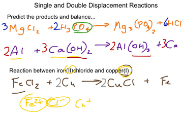 Single Double Displacement | Educreations