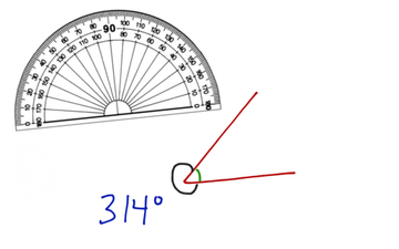 Lesson 4.3A - Measuring A Reflex Angle | Educreations