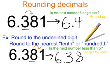 Rounding decimals 2 | Educreations