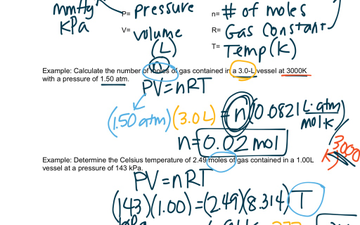 Combined/ideal Gas Laws | Educreations