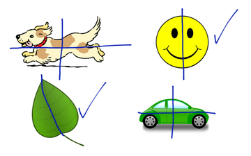 Third Grade Lesson 11-7 Symmetry | Educreations