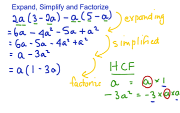 6.7 Topic 6 Expand, Simplify And Factorize | Educreations