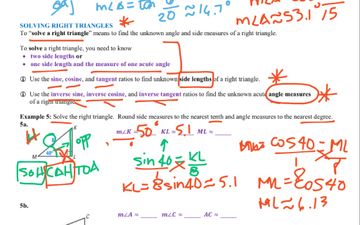 8 4 homework trigonometry answers