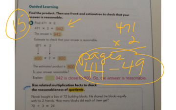 4th Grade Math Lesson 2.1 Estimation | Educreations
