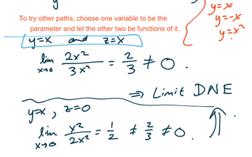 Fixed Example 2 For Limit Of Function Of 3 Variables | Educreations